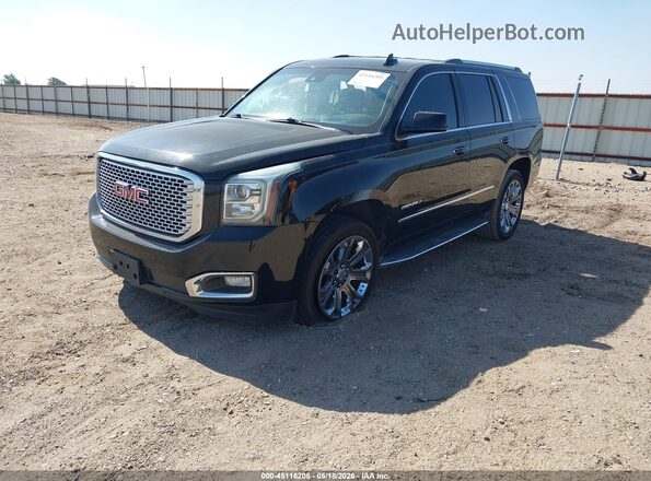 1GKS1CKJ7GR196607 2016 GMC YUKON Black Передня ліва чверть