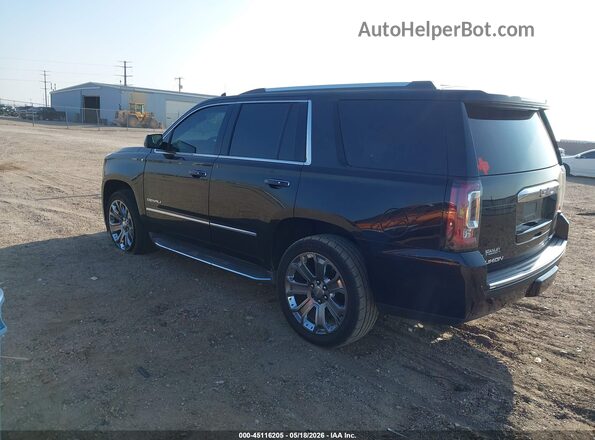 1GKS1CKJ7GR196607 2016 GMC YUKON Black Задня ліва чверть