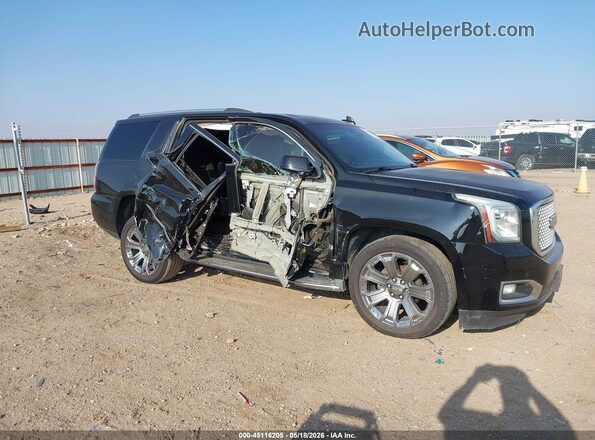 1GKS1CKJ7GR196607 2016 GMC YUKON Black Вид задньої частини салону