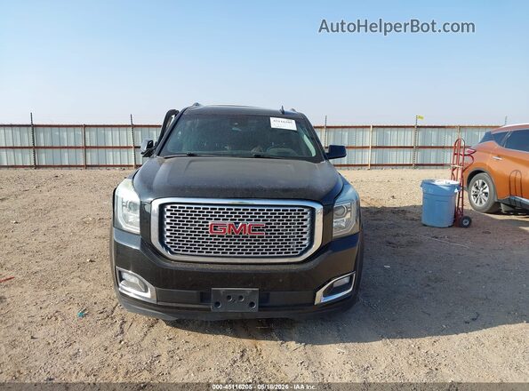 1GKS1CKJ7GR196607 2016 GMC YUKON Black Вид щитка приладів