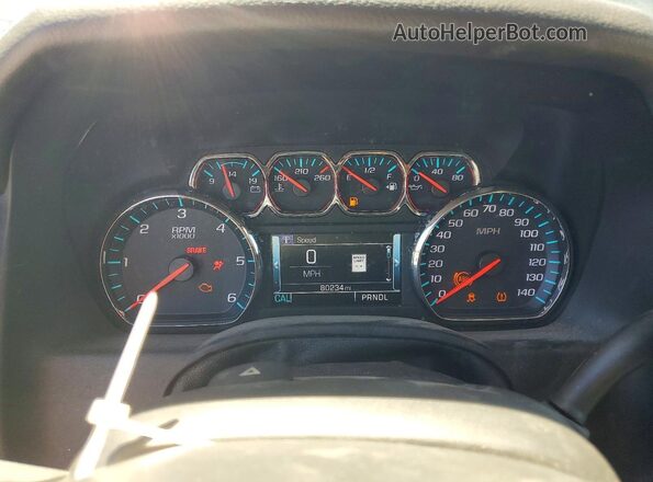1GKS1GKC4LR235088 2020 GMC YUKON Black Instrument cluster view
