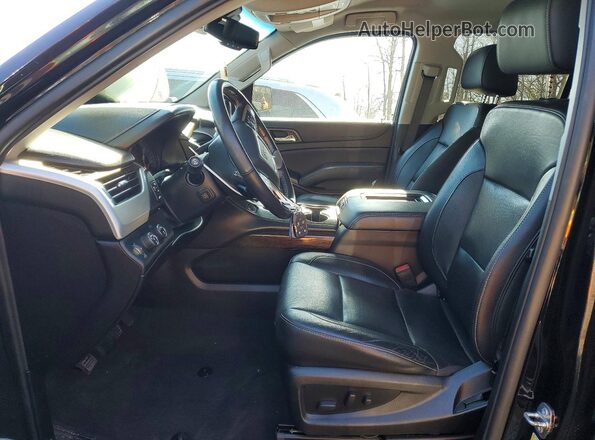 1GKS2BKC0LR109732 2020 GMC YUKON Black წინა სალონის ხედი