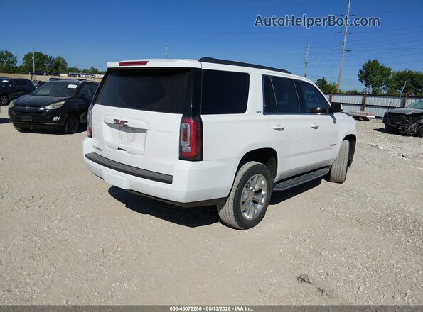 1GKS2BKC1HR199495 2017 GMC YUKON Белый Задняя правая четверть