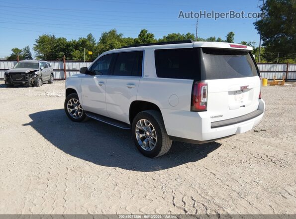 1GKS2BKC1HR199495 2017 GMC YUKON Белый Задняя левая четверть