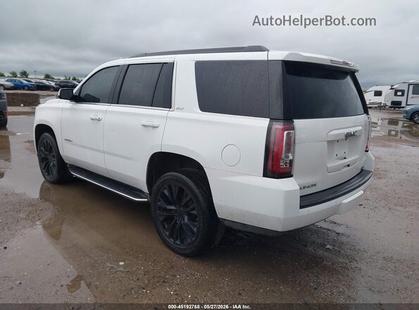 1GKS2BKC9KR167708 2019 GMC YUKON Белый Задняя левая четверть