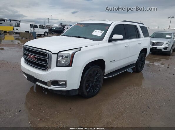 1GKS2BKC9KR167708 2019 GMC YUKON Белый Передняя левая четверть