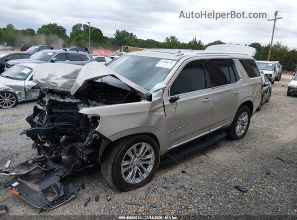 1GKS2BKD2PR256584 2023 GMC YUKON Gold Vista tres cuartos delantera izquierda