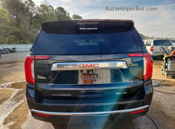1GKS2BKD6PR141289 2023 GMC YUKON Black Вид ззаду