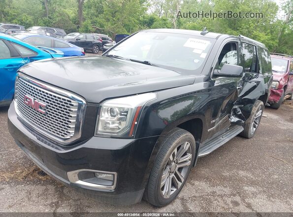 1GKS2CKJ7GR275465 2016 GMC YUKON Black Vista tres cuartos delantera izquierda