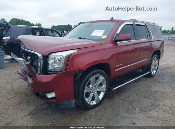 1GKS2CKJ7GR457571 2016 GMC YUKON Red Vista tres cuartos delantera izquierda