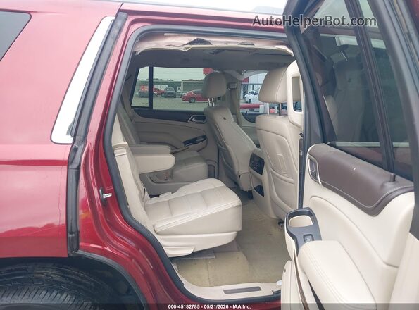 1GKS2CKJ7GR457571 2016 GMC YUKON Red Vista de la etiqueta del VIN