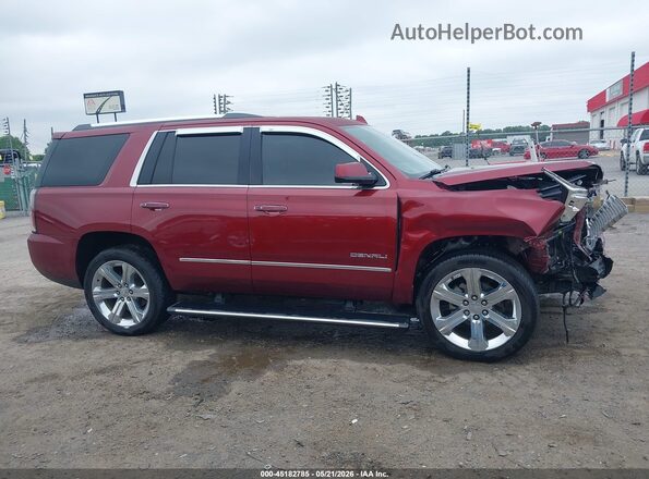 1GKS2CKJ7GR457571 2016 GMC YUKON Red Vista interior de 360 grados