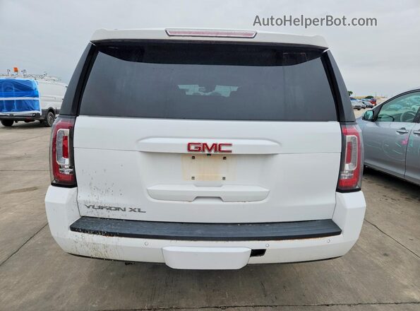 1GKS2FKCXKR328526 2019 GMC YUKON White Вид ззаду
