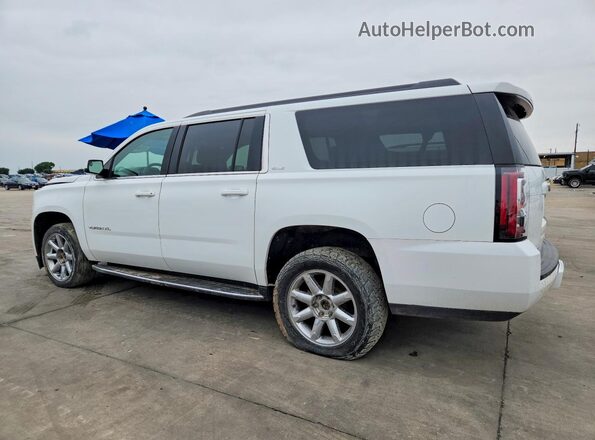 1GKS2FKCXKR328526 2019 GMC YUKON White Задня ліва чверть
