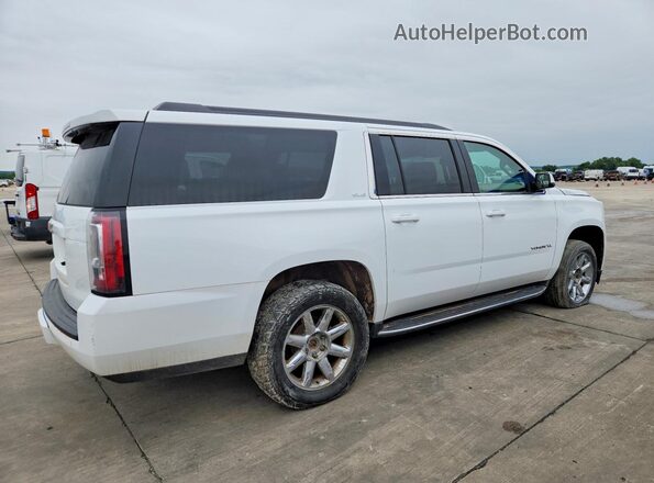 1GKS2FKCXKR328526 2019 GMC YUKON White Задня права чверть