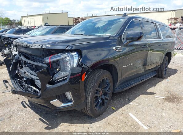 1GKS2FKD3PR144724 2023 GMC YUKON Black წინა მარცხენა ხედი სამი მეოთხედიდან