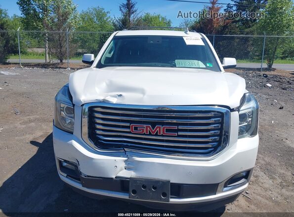 1GKS2GKC1HR265122 2017 GMC YUKON White ხელსაწყოთა პანელის ხედი