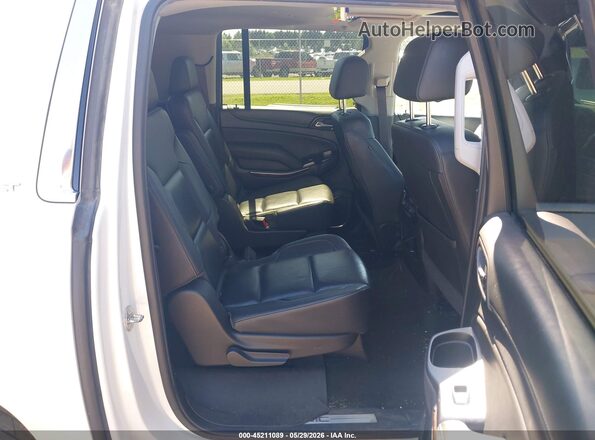 1GKS2GKC1HR265122 2017 GMC YUKON White VIN კოდის სტიკერის ხედი