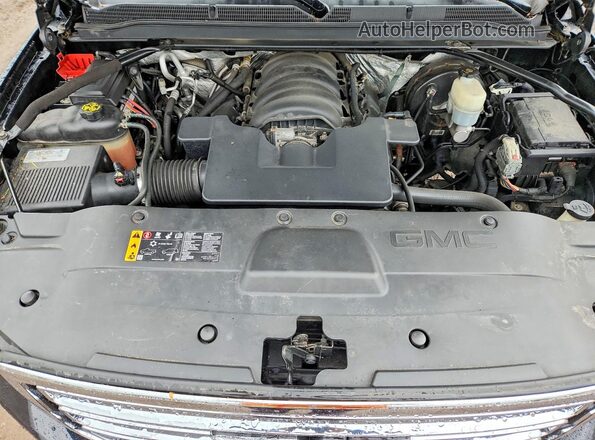 1GKS2GKCXJR283835 2018 GMC YUKON Черный Вид подкапотного пространства