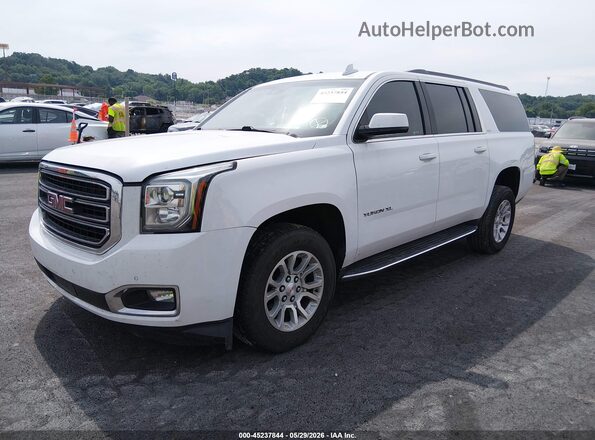 1GKS2GKCXKR233874 2019 GMC YUKON White Vista tres cuartos delantera izquierda