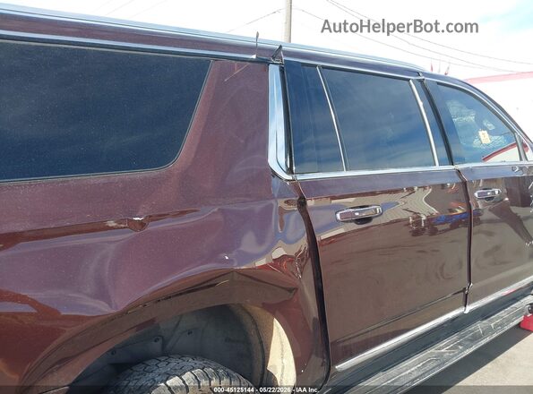1GKS2GKD1NR293930 2022 GMC YUKON Maroon Vista del cuadro de instrumentos