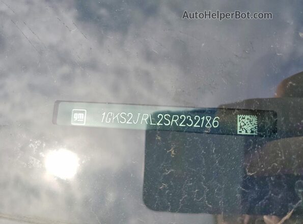 1GKS2JRL2SR232186 2025 GMC YUKON Кремовый Вид наклейки с VIN-кодом