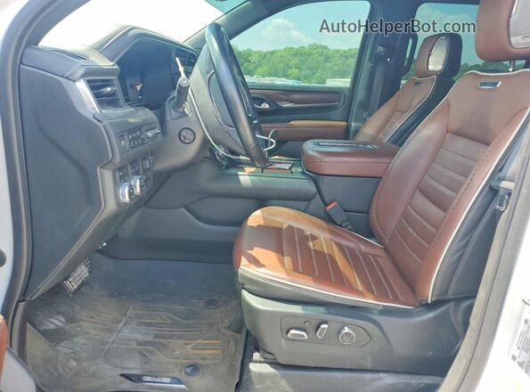 1GKS2KKL0PR344766 2023 GMC YUKON White Вид салону спереду