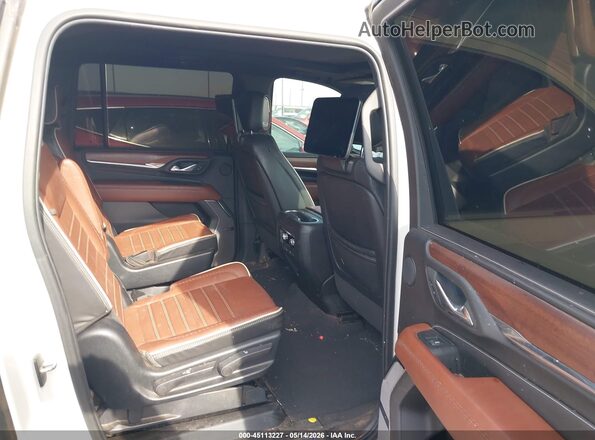 1GKS2KKLXPR265587 2023 GMC YUKON White Widok naklejki z numerem VIN