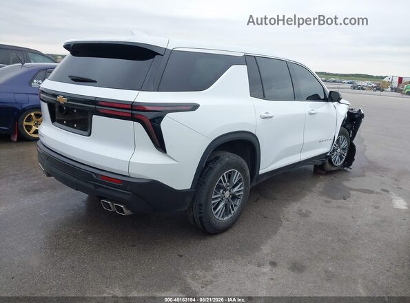 1GNEREKS7RJ210861 2024 CHEVROLET TRAVERSE White Rear right