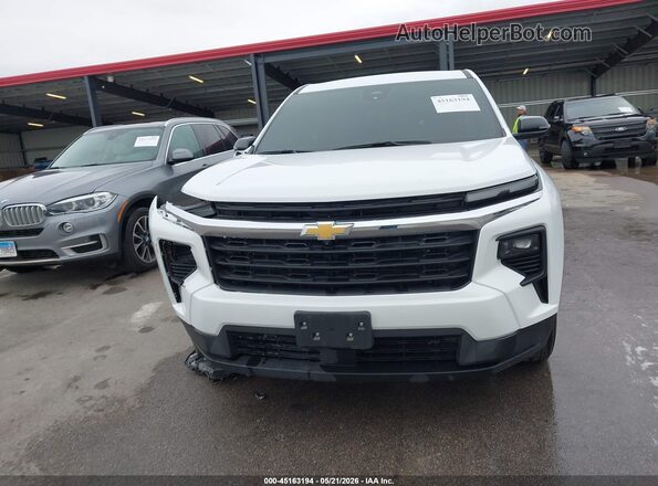 1GNEREKS7RJ210861 2024 CHEVROLET TRAVERSE White Instrument cluster view