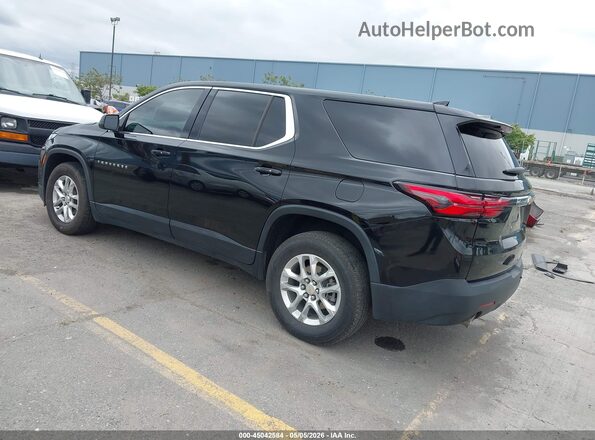 1GNERFKW0PJ223263 2023 CHEVROLET TRAVERSE Черный Задняя левая четверть
