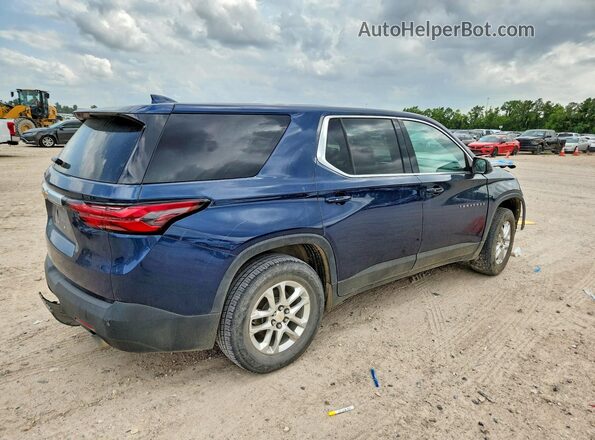 1GNERFKW6NJ148128 2022 CHEVROLET TRAVERSE Blue 