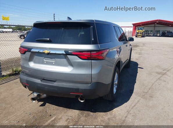1GNERFKWXPJ110291 2023 CHEVROLET TRAVERSE Silver Tył prawy