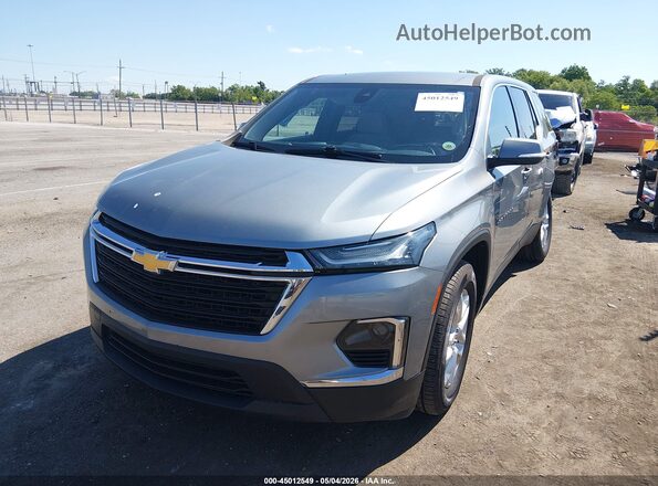 1GNERFKWXPJ110291 2023 CHEVROLET TRAVERSE Silver Przód lewy
