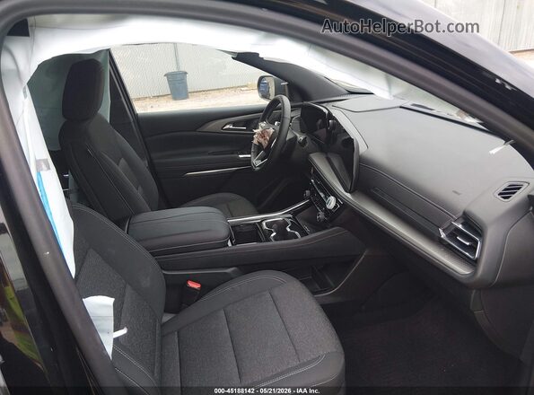 1GNERGKS8RJ211142 2024 CHEVROLET TRAVERSE Black Front interior view