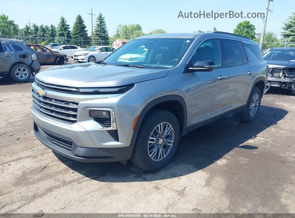 1GNERGKS9RJ211019 2024 CHEVROLET TRAVERSE Gray Передня ліва чверть