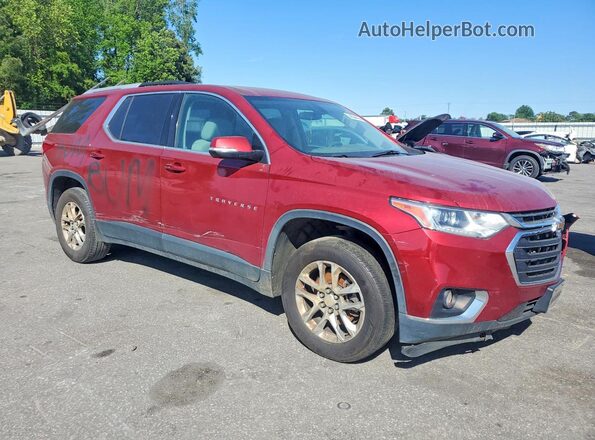 1GNERGKW0JJ175650 2018 CHEVROLET TRAVERSE Красный 