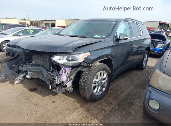 1GNERGKW0LJ320401 2020 CHEVROLET TRAVERSE Black Передня ліва чверть