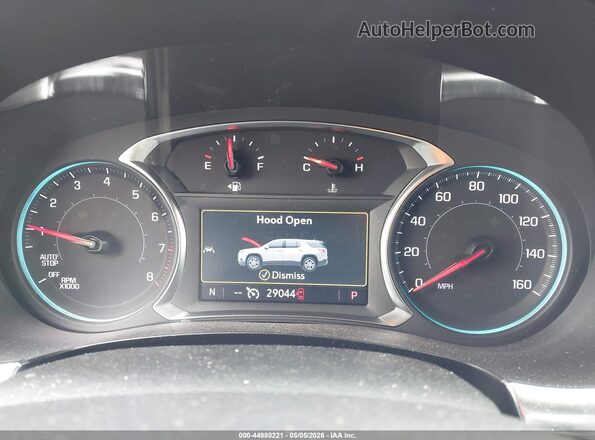1GNERGKW1PJ342591 2023 CHEVROLET TRAVERSE Красный Вид задних сидений