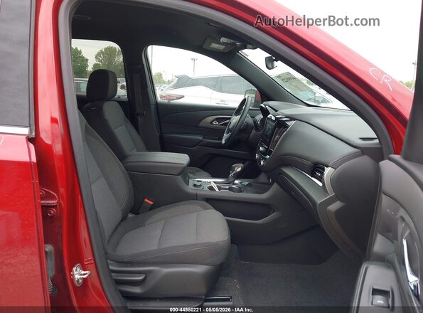 1GNERGKW1PJ342591 2023 CHEVROLET TRAVERSE Красный Вид салона спереди