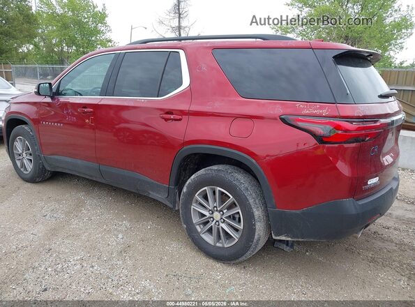 1GNERGKW1PJ342591 2023 CHEVROLET TRAVERSE Красный Задняя левая четверть
