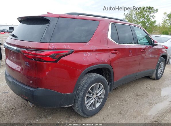 1GNERGKW1PJ342591 2023 CHEVROLET TRAVERSE Красный Задняя правая четверть