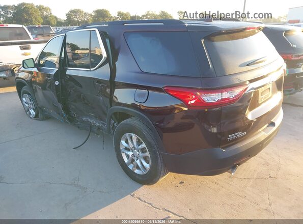 1GNERGKW2MJ137986 2021 CHEVROLET TRAVERSE Black Հետևի ձախ