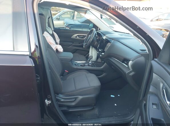 1GNERGKW2MJ137986 2021 CHEVROLET TRAVERSE Black Սալոնի դիմացի տեսք