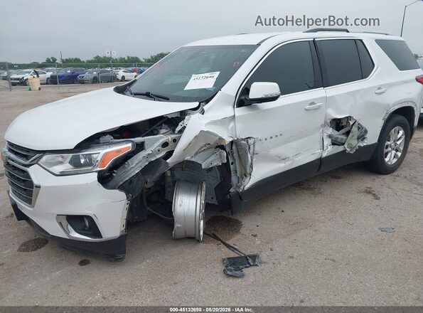 1GNERGKW3JJ123719 2018 CHEVROLET TRAVERSE White 