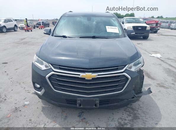 1GNERGKW4JJ129271 2018 CHEVROLET TRAVERSE Синий Вид щитка приборов