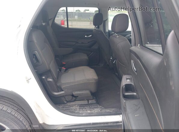 1GNERGKW4JJ194458 2018 CHEVROLET TRAVERSE White VIN sticker view