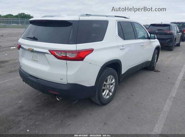 1GNERGKW4JJ194458 2018 CHEVROLET TRAVERSE White Rear right