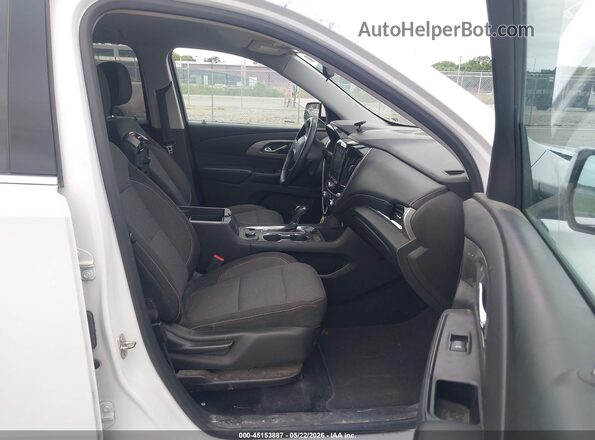 1GNERGKW4JJ194458 2018 CHEVROLET TRAVERSE White Front interior view