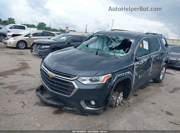 1GNERGKW4KJ186975 2019 CHEVROLET TRAVERSE Black Front left